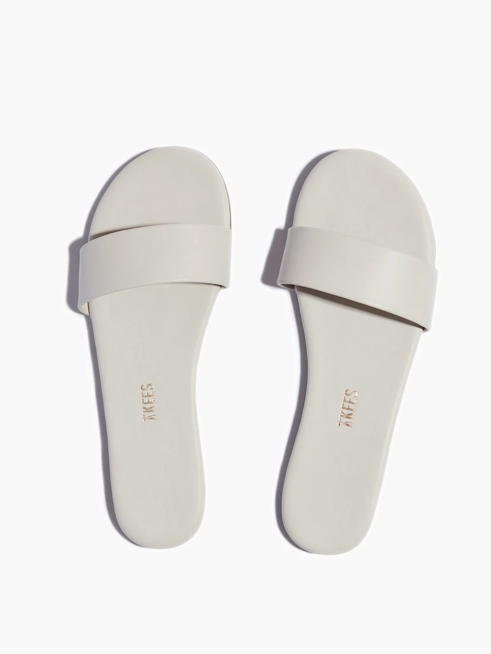 NWT Tkees Alex Slip-On Slide Sandals in Stone 9